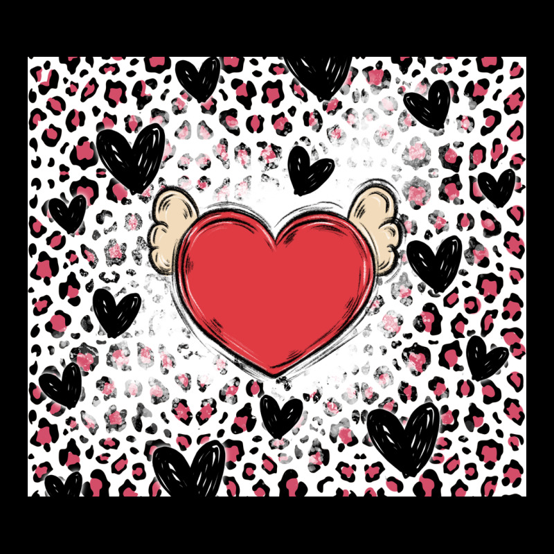 Valentine's Day Hearts Heavy Core Tee by MaliasSmallBusiness | Teevron