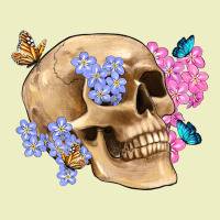 Skull Flora Butterfly Urban Hoodie | Teevron