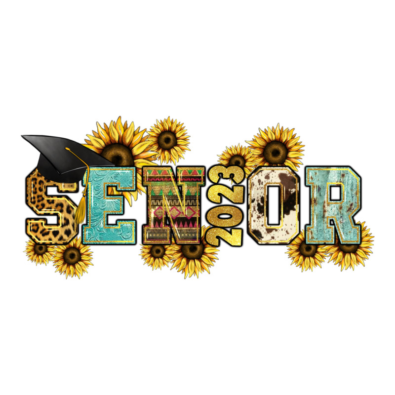 Senior 2023 Sunflower Premium Tee by NancyCooperArtShop | Teevron