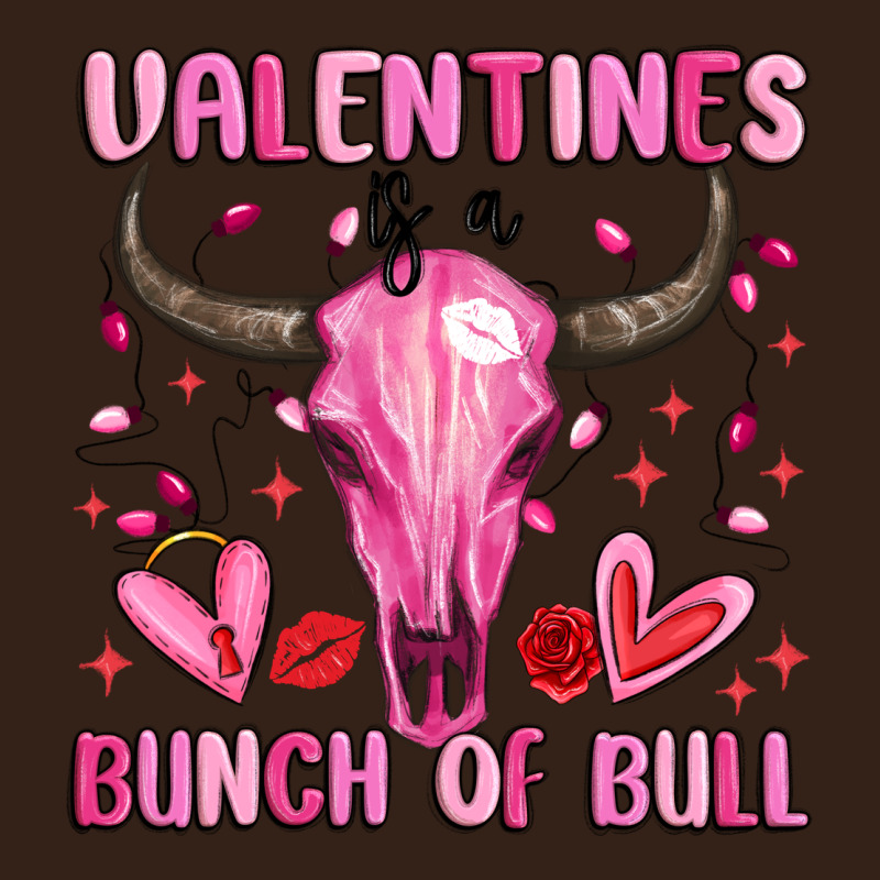 Valentines Is A Bunch Of Bull Heavy Core Tee by MaliasSmallBusiness | Teevron