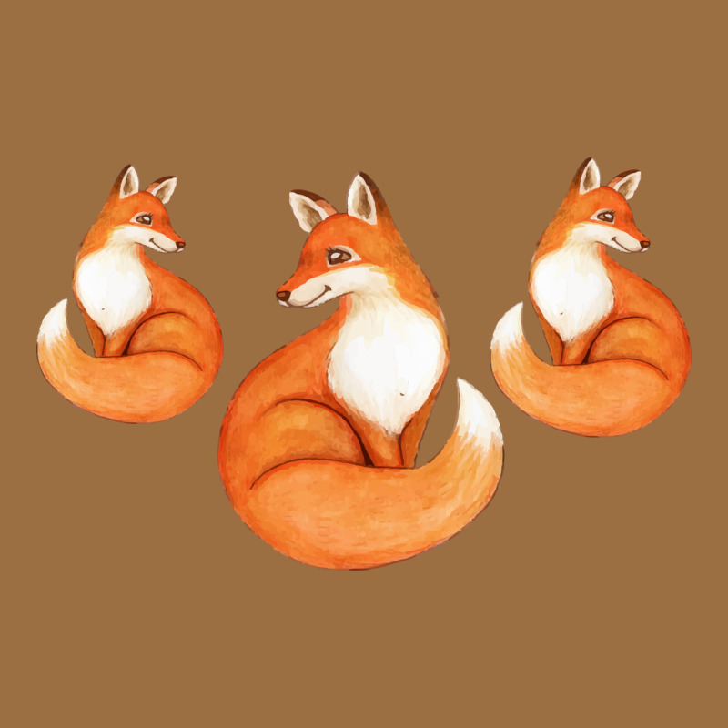 Three Little Foxes In Fox Family I Gift Vintage Tee by Bettercallsaul | Teevron