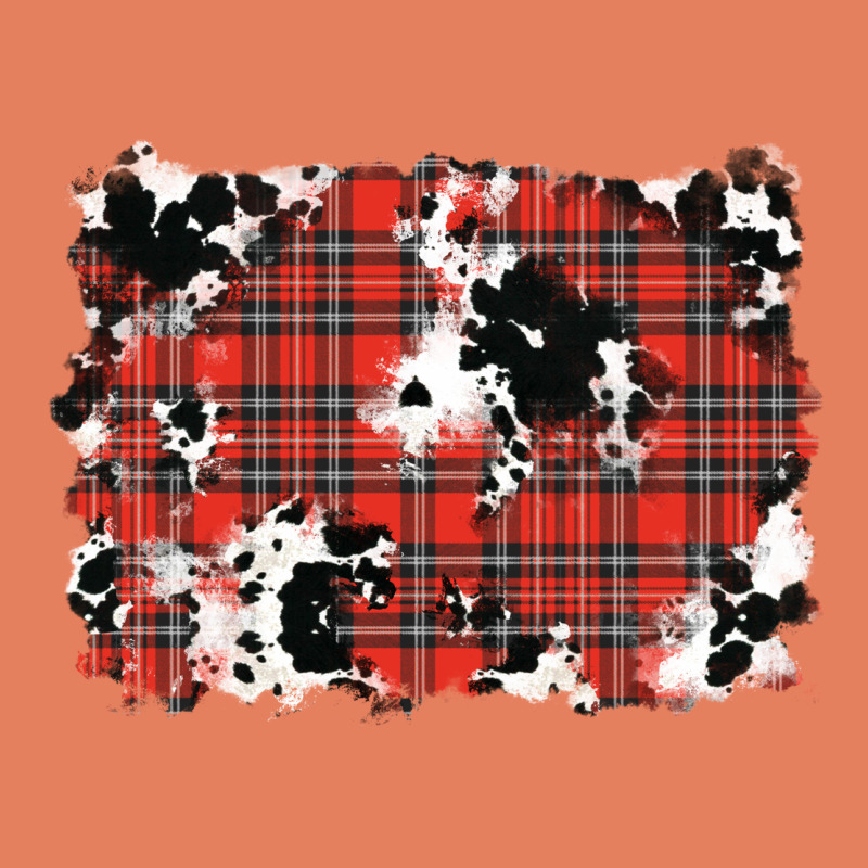 Christmas Plaid Cowhide Pattern Background Classic Tee by RanaPortraitStore | Teevron
