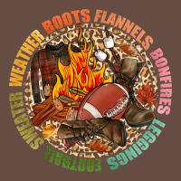 Boots Flannels Bonfires Leggins Football Long Sleeve Tee | Teevron