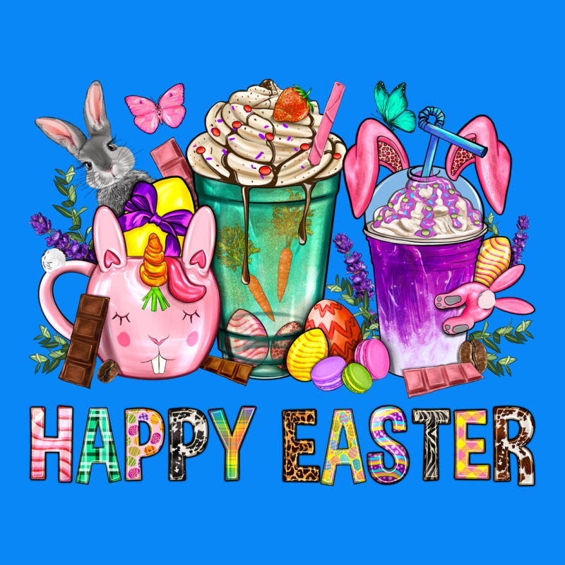 Happy Easter Coffee Cups With Bunny Zipper Hoodie by BundleAndBundleShop | Teevron