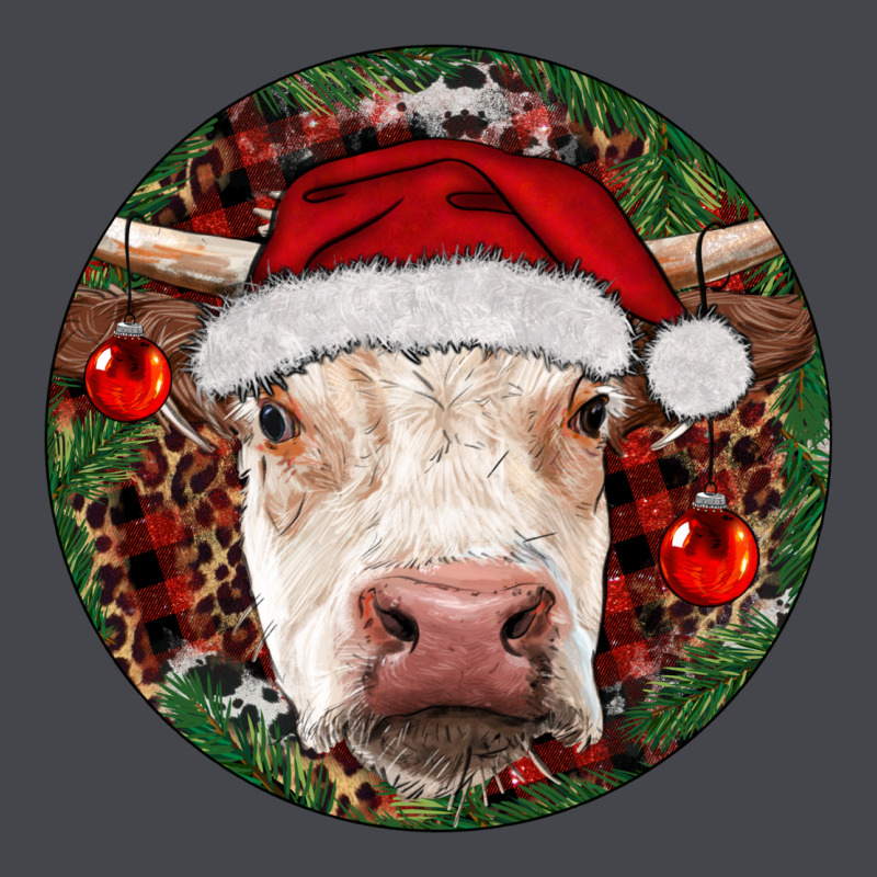 Hereford Cow Christmas Long Sleeve Tee by RanaPortraitStore | Teevron