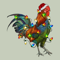 Christmas Lights Rooster Classic Tee | Teevron
