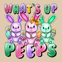 What's Up Peeps Easter Bunnies Easter Day Heavyweight Sweatshirt | Teevron