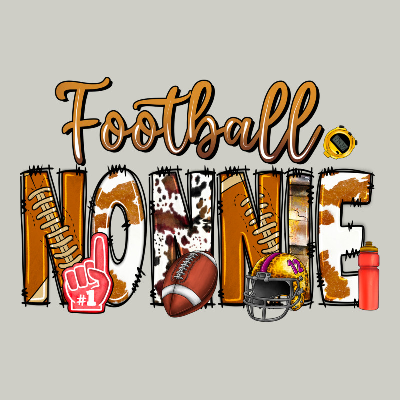Football Nonnie Heavyweight Hoodie by CowhideDigitalArt | Teevron