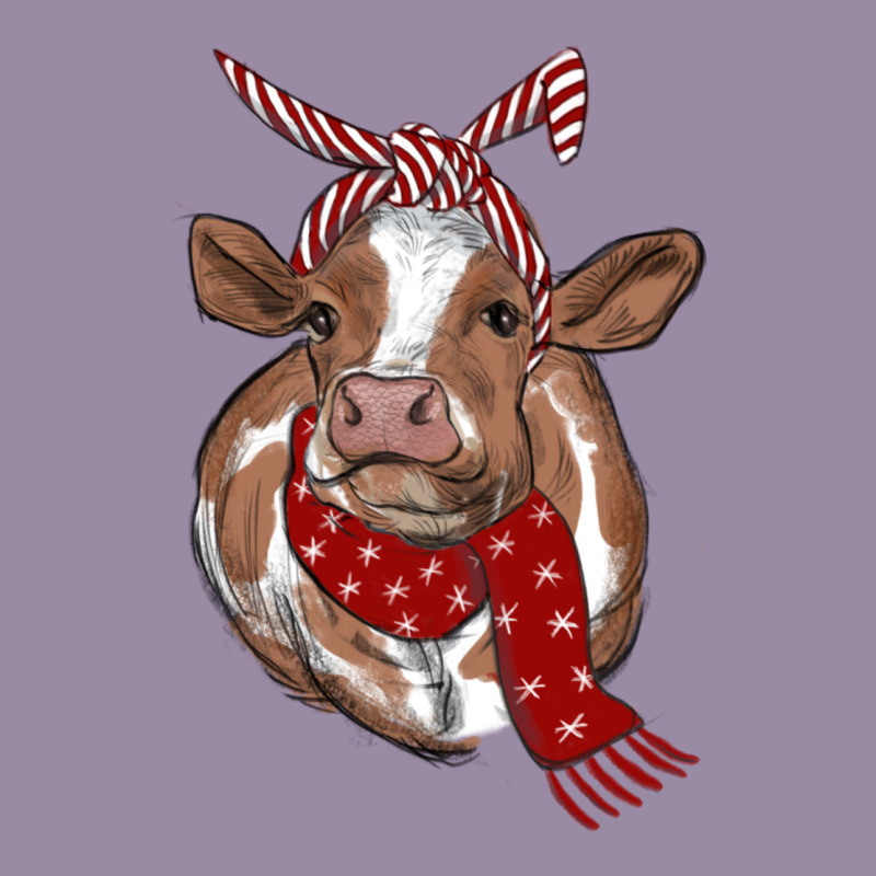 Christmas Heifer With Scarf Classic Tee by RanaPortraitStore | Teevron