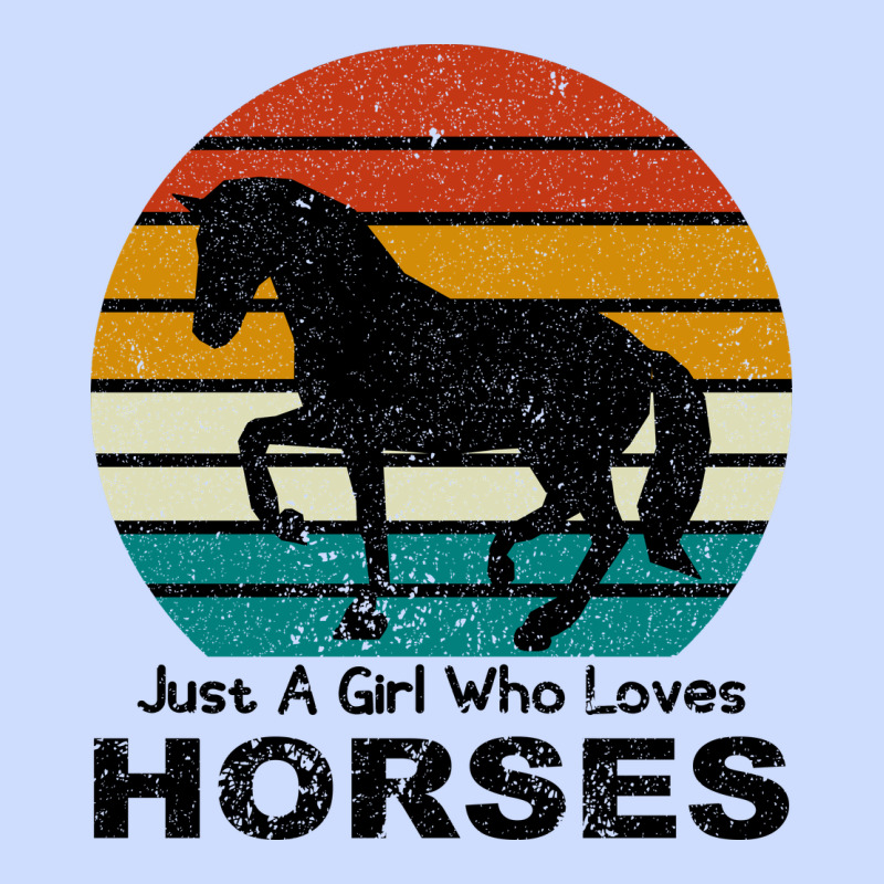 Just A Girl Who Loves Horses Urban Heavy Tee by Bettercallsaul | Teevron