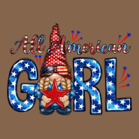 All American Girl With Gnome Premium Tee | Teevron