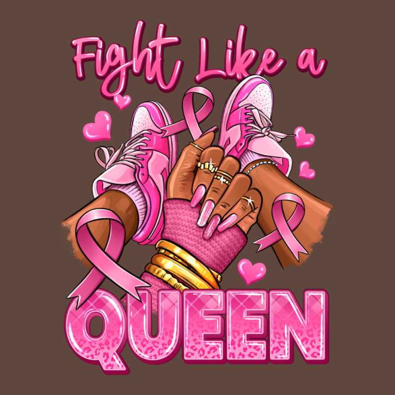 Survivor Queen Breast Cancer Afro Girl Sneakers Classic Tee by RanaPortraitStore | Teevron