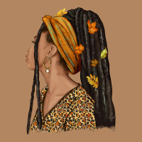 Fall Afro Woman Long Sleeve Tee | Teevron