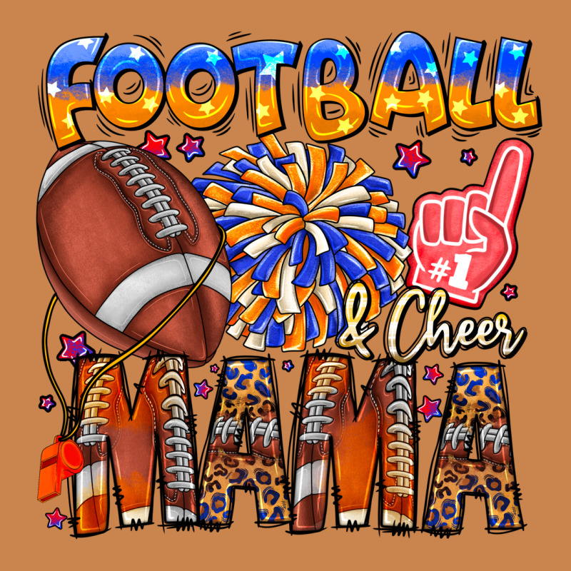 Football Mama Heavyweight Hoodie by CowhideDigitalArt | Teevron