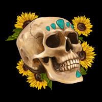 Skull Flowers And Gemstone Urban Hoodie | Teevron