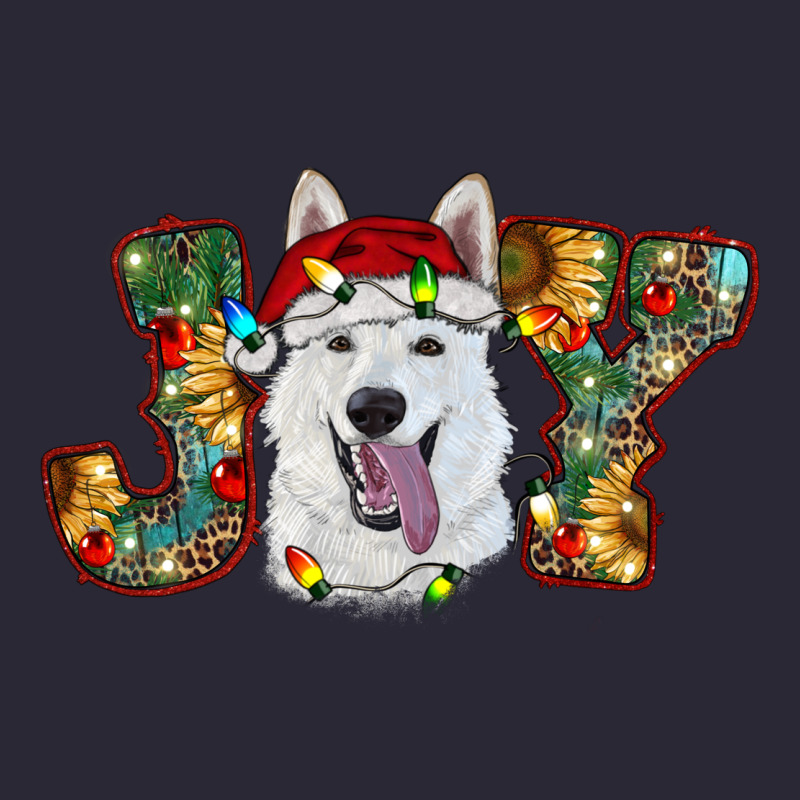 White Shepherd Christmas Joy Vintage Tee by RanaPortraitStore | Teevron