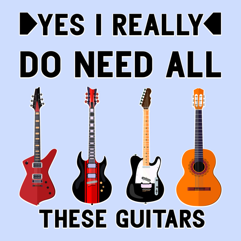 Yes I Really Do Need All These Guitars Urban Heavy Tee by Bettercallsaul | Teevron