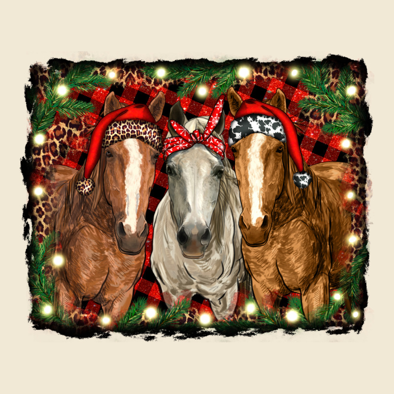 Christmas Horses Ladies Tee by RanaPortraitStore | Teevron