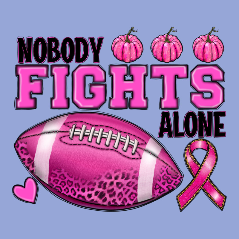 Nobody Fights Alone Breast Cancer Classic Tee by RanaPortraitStore | Teevron