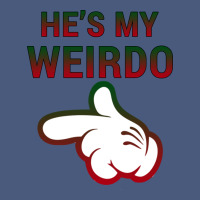 He's My Weirdo Galaxy Vintage Hoodie | Teevron