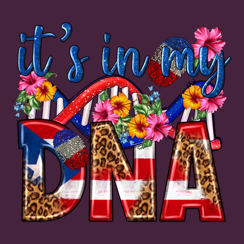 Its In My Dna Puerto Rico Long Sleeve Tee by texasbilliewilder | Teevron