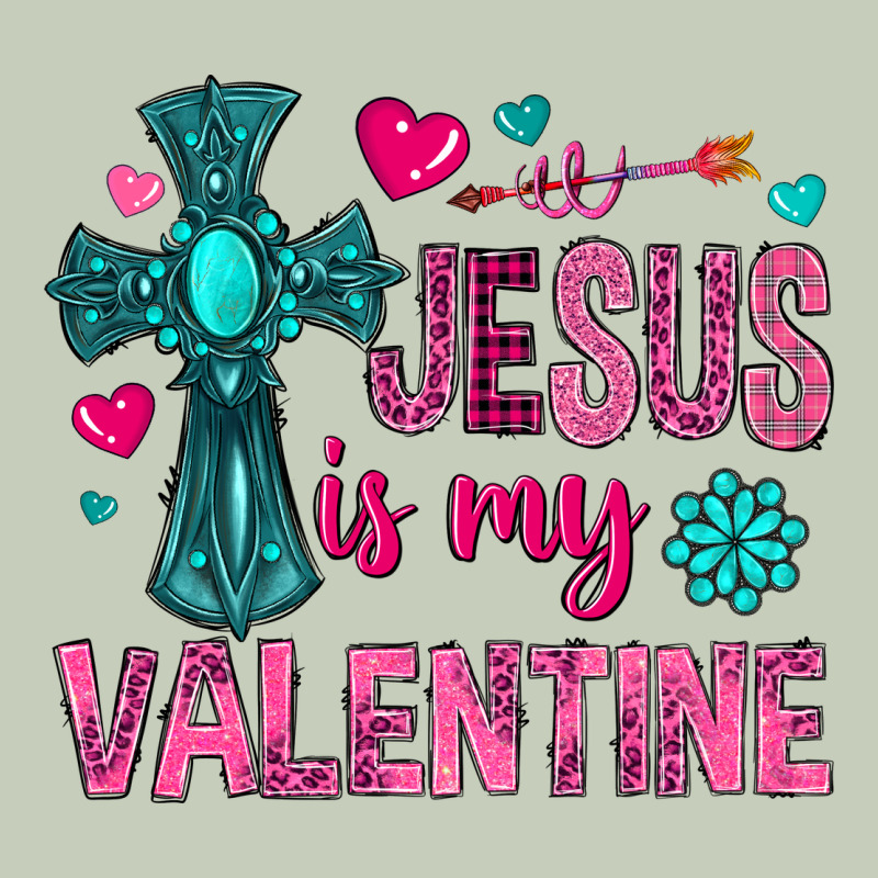 Jesus Is My Valentine Ladies Tee by NancyCooperArtShop | Teevron