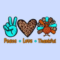 Peace Love Thankful Urban Heavy Tee | Teevron
