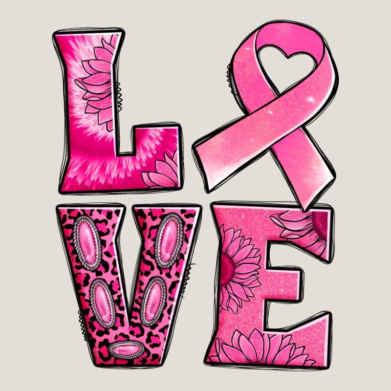 Breast Cancer Love Heavy Core Tee by NancyCooperArtShop | Teevron