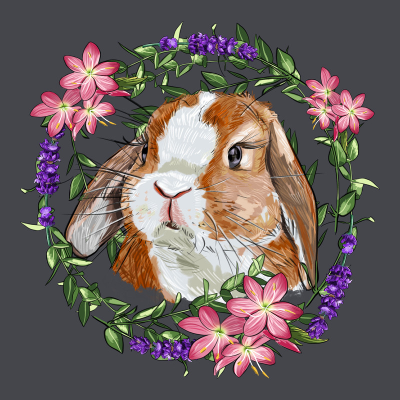 Bunny Face With Floral Wreath Classic Tee by RanaPortraitStore | Teevron
