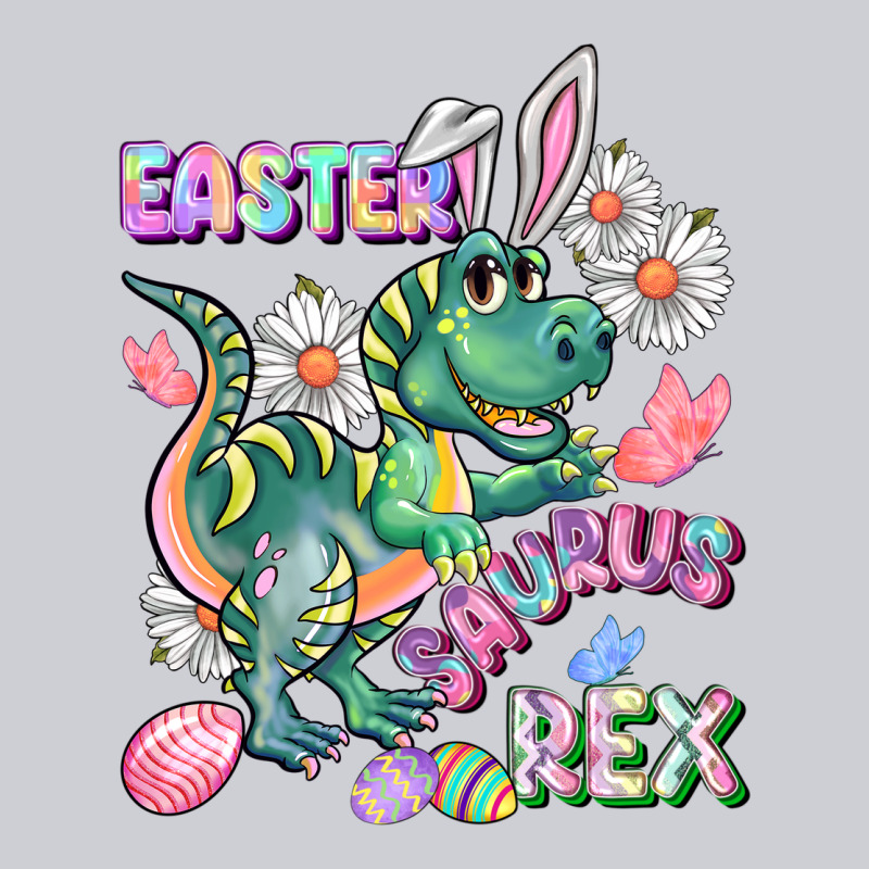 Easter Saurus Rex Easter Day Heavyweight Sweatshirt by CowGirlArtShop | Teevron