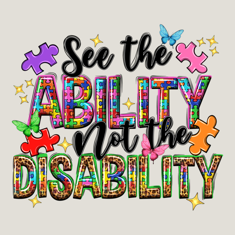 See The Ability Not The Disability Heavy Core Tee by NancyCooperArtShop | Teevron