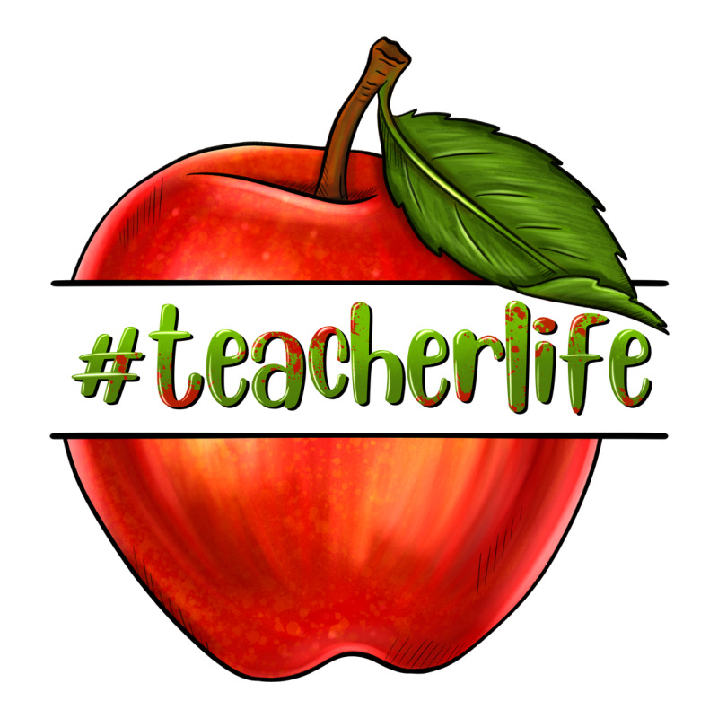 Teacher Life With Apple Premium Tee by NancyCooperArtShop | Teevron