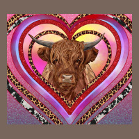 Highland Cow Valentine's Day Premium Hoodie | Teevron