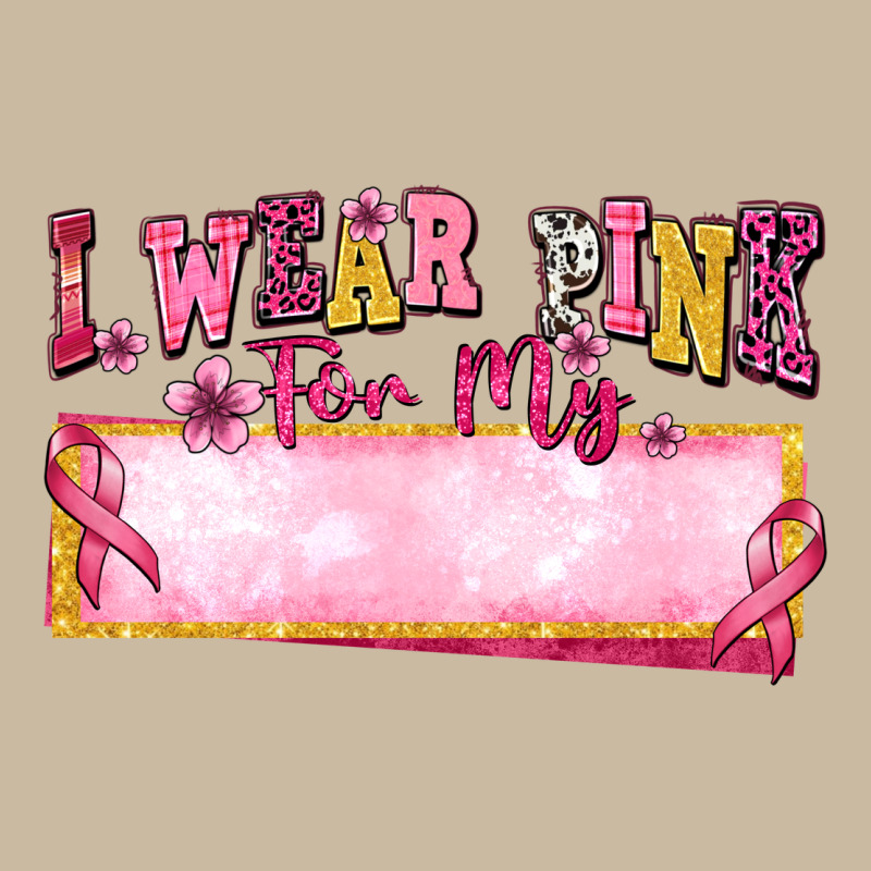 Personalized I Wear Pink For My Long Sleeve Tee by texasbilliewilder | Teevron