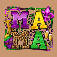 Mardi Gras Leopard Frame Mama Mother's Day Heavyweight Hoodie | Teevron