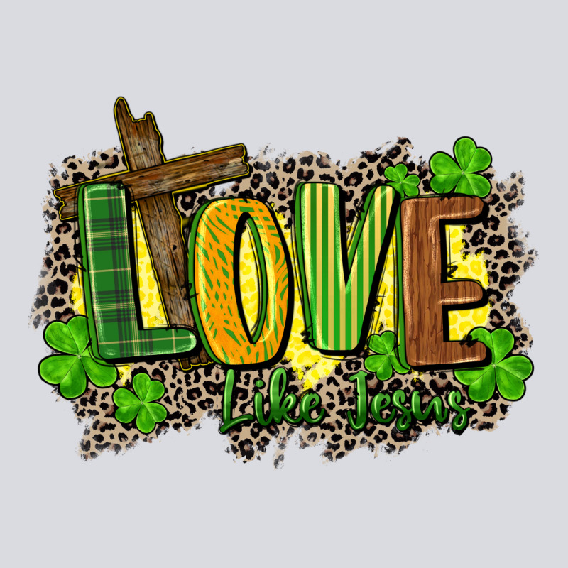 Love Like Jesus St. Patricks Zipper Hoodie by FaDigitalArtStudio | Teevron