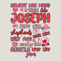 Believe Like Mary Trust Like Joseph Valentine S Da Heavy Core Tee | Teevron