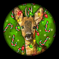 Red Brocket Deer Christmas Premium Sweatshirt | Teevron