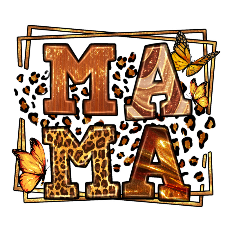 Melanin Leopard Frame Mama Mother's Day Heavyweight Hoodie by LillyAllenDesigns | Teevron