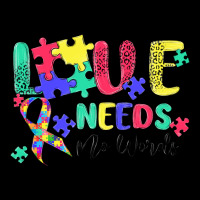 Love Needs No Words Autism Heavy Core Tee | Teevron