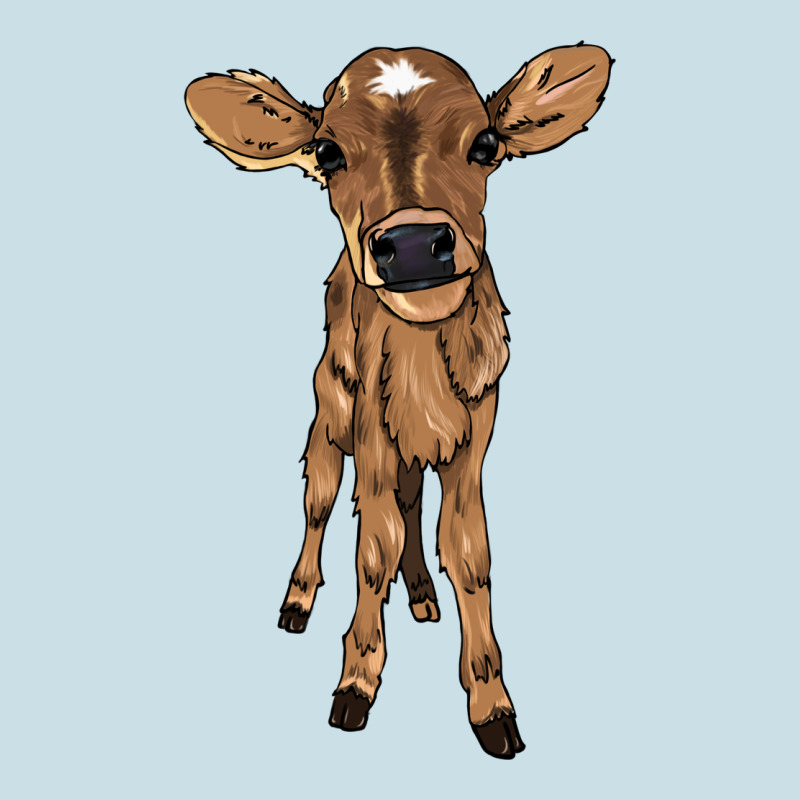 Baby Cow Ladies Tee by NancyCooperArtShop | Teevron