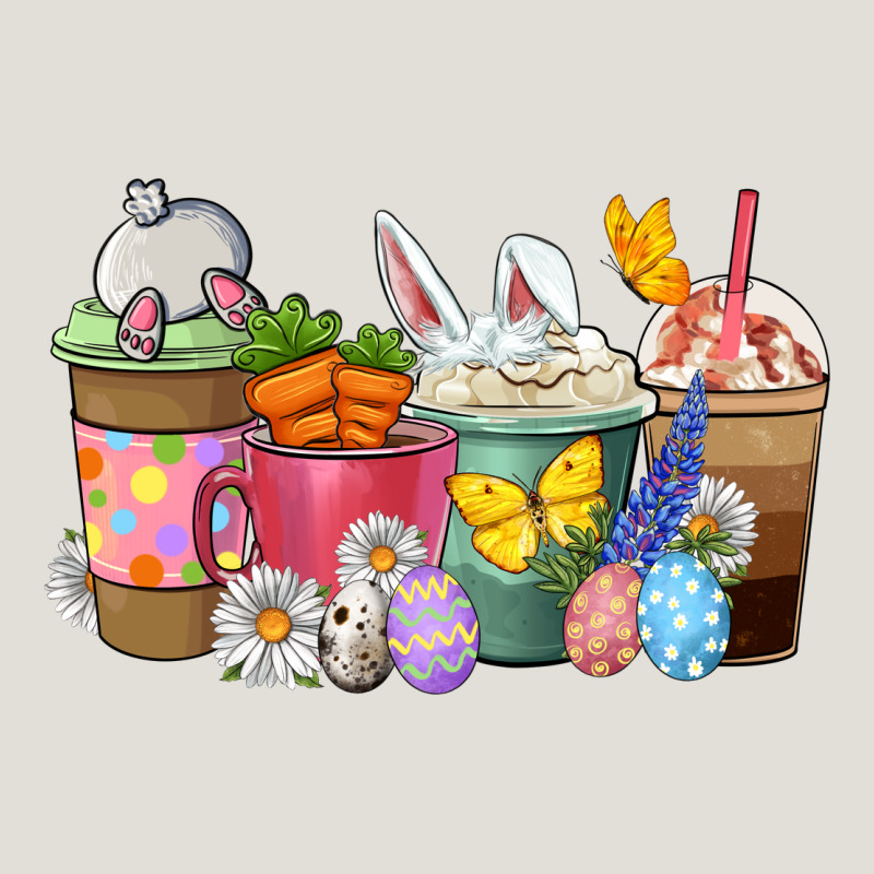 Easter Coffee Cups Heavy Core Tee by NancyCooperArtShop | Teevron