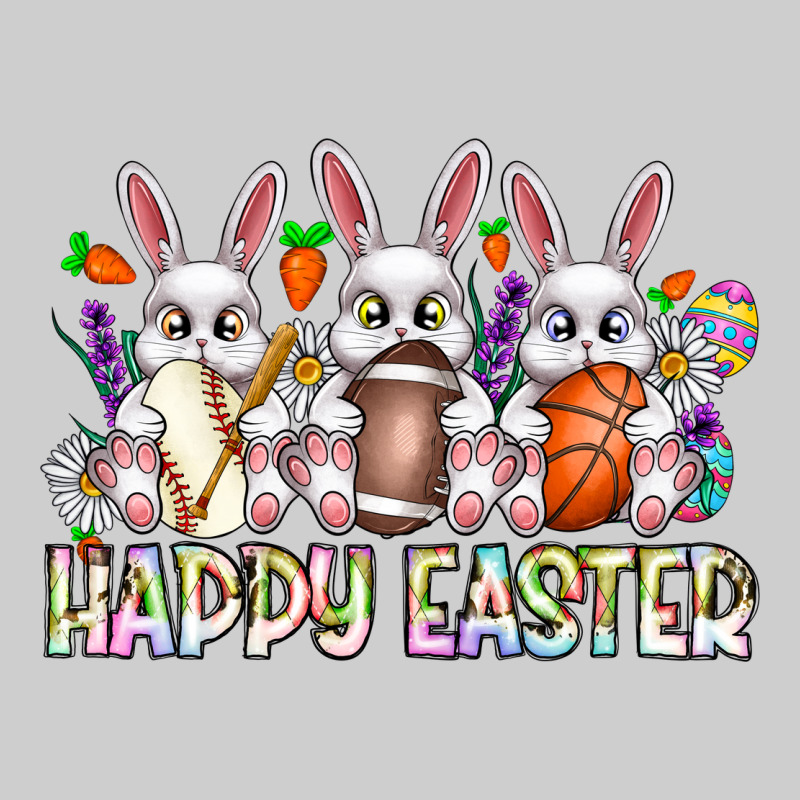 Happy Easter Spot Rabbit Premium Sweatshirt by CowhideDigitalArt | Teevron