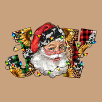 Santa Joy With Sunflowers Vintage Tee | Teevron