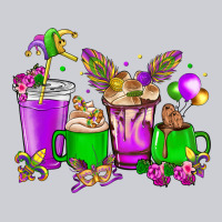 Mardi Gras Coffee Cups Heavyweight Sweatshirt | Teevron