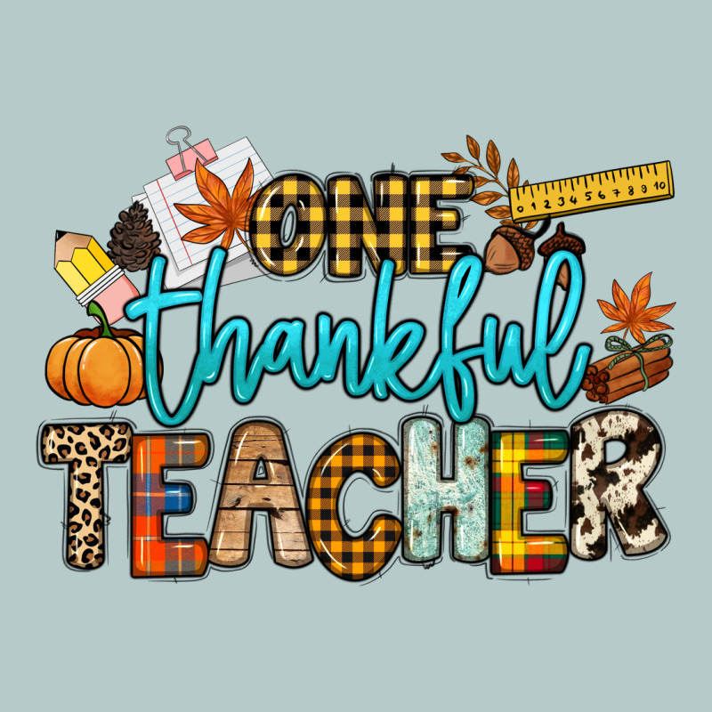 One Thankful Teacher Heavy Core Tee by NancyCooperArtShop | Teevron