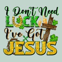 I Don't Need Luck I've Got Jesus St. Patricks Day Zipper Hoodie | Teevron