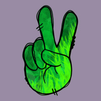 Green Peace Sign Classic Tee | Teevron
