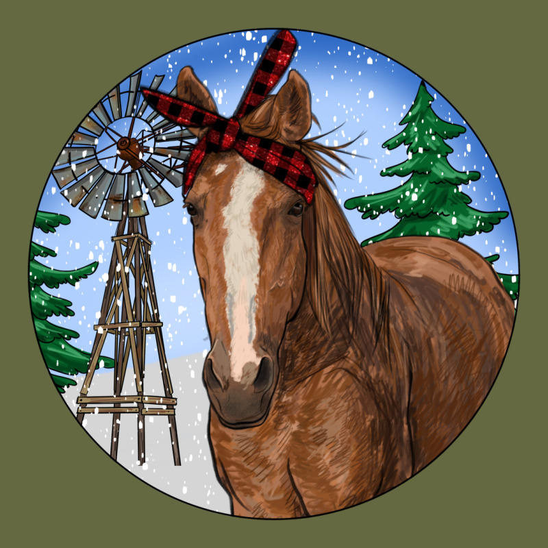 Horse Christmas Long Sleeve Tee by RanaPortraitStore | Teevron