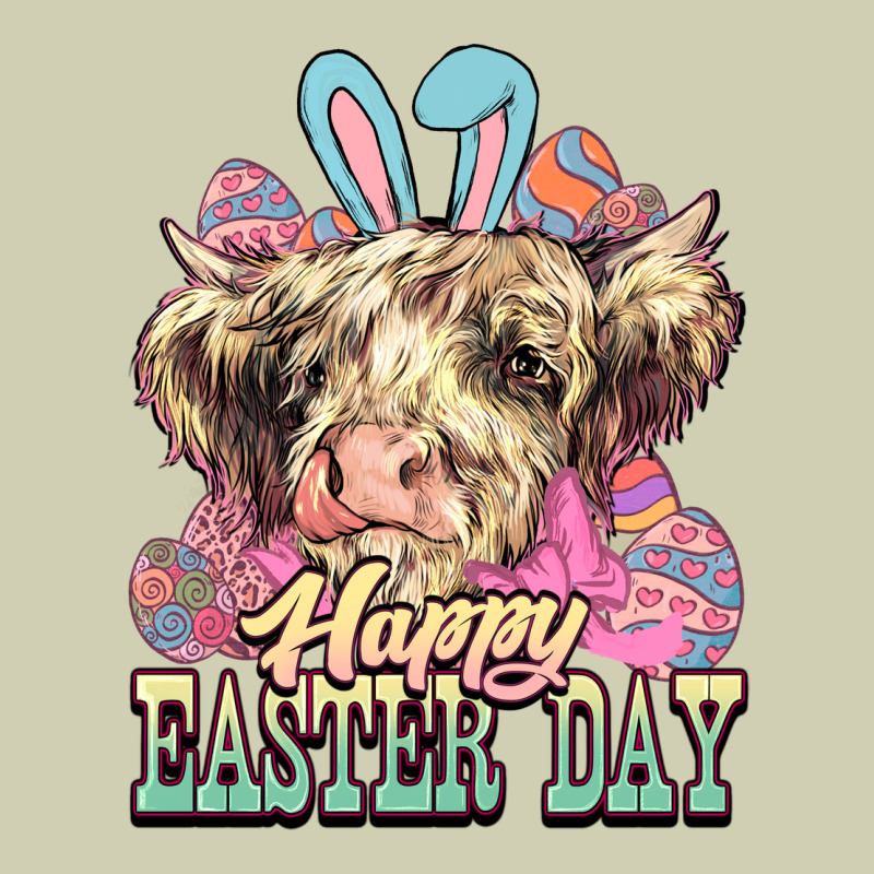 Easter Day Cow Heavy Core Tee by NancyCooperArtShop | Teevron